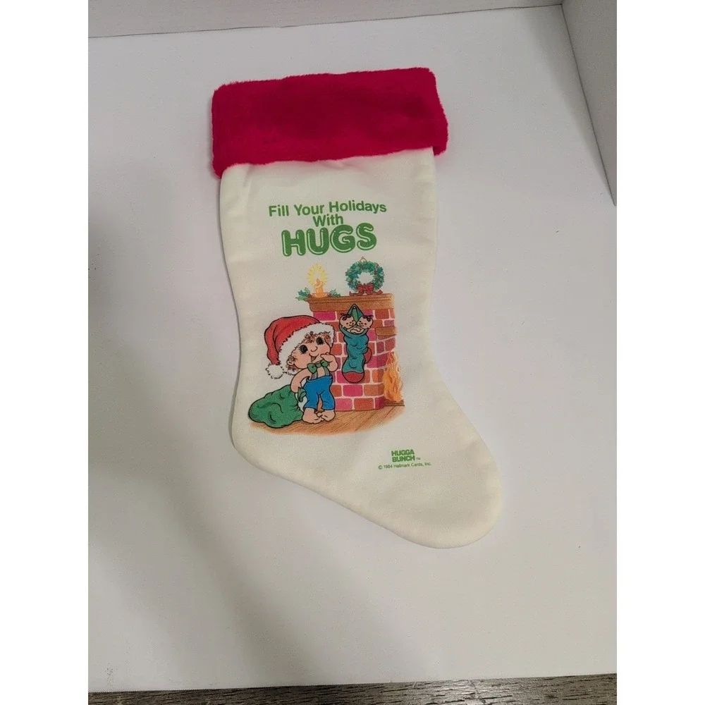 Vintage 1984 Hugga Bunch HUGS Christmas Holiday Stocking by Hallmark Cards 15